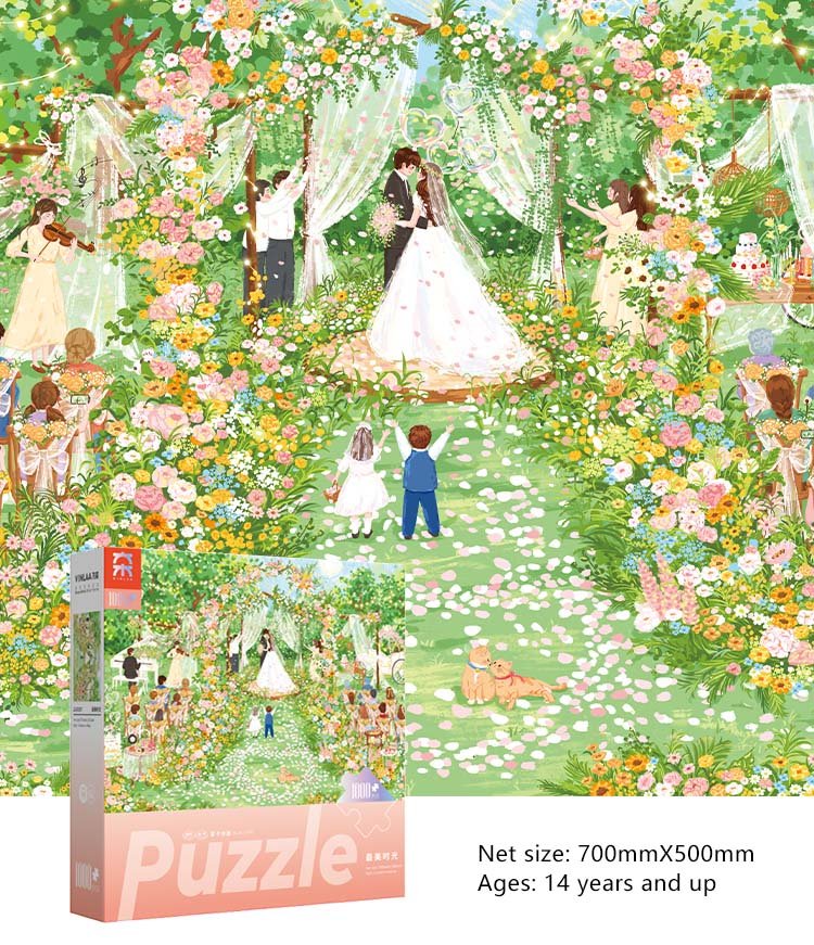 Vinlaa Puzzle-Wedding Jigsaw Puzzle 1000pcs