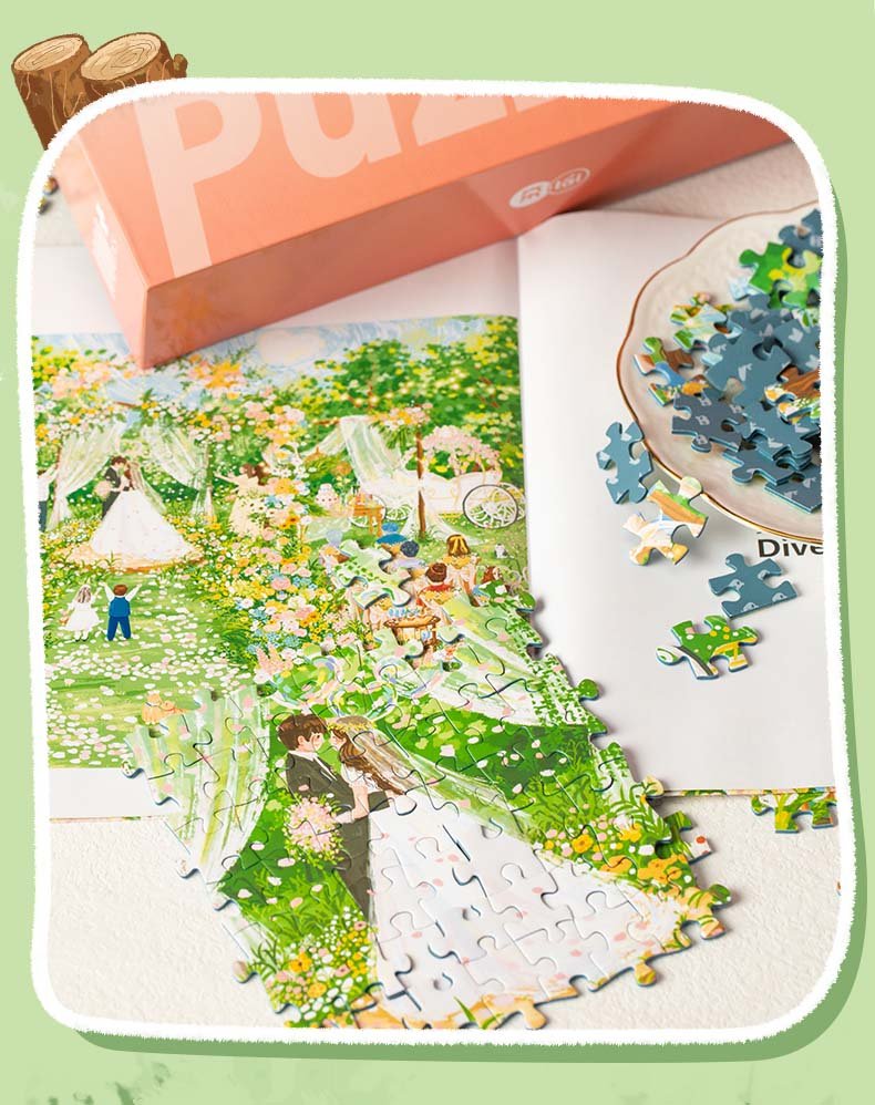 Vinlaa Puzzle-Wedding Jigsaw Puzzle 1000pcs