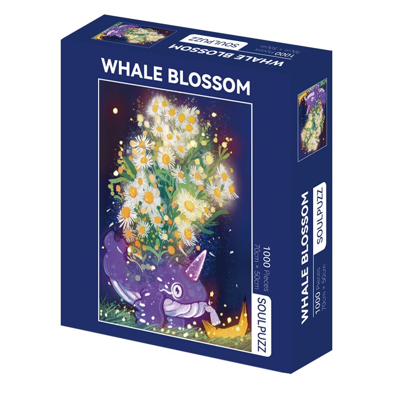 Whale Blossom 1000 Piece Jigsaw Puzzles-Soulpuzz