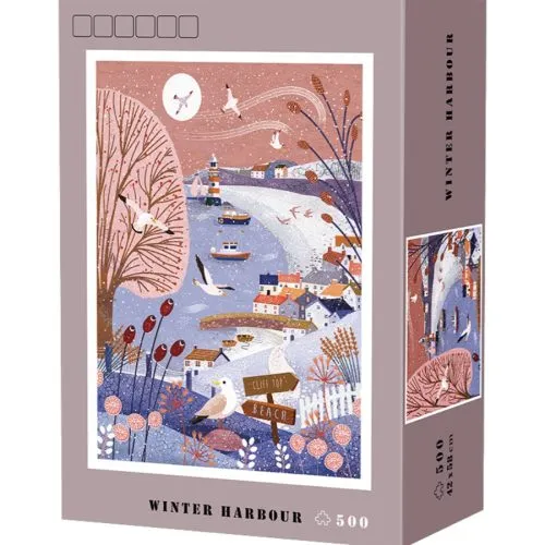 Ber-White Harbour Jigsaw Puzzle 500pcs