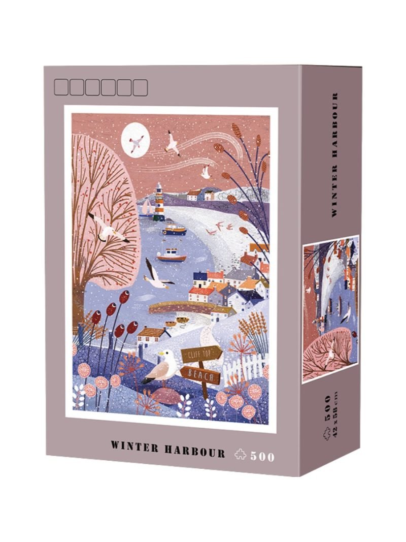 Ber-White Harbour Jigsaw Puzzle 500pcs