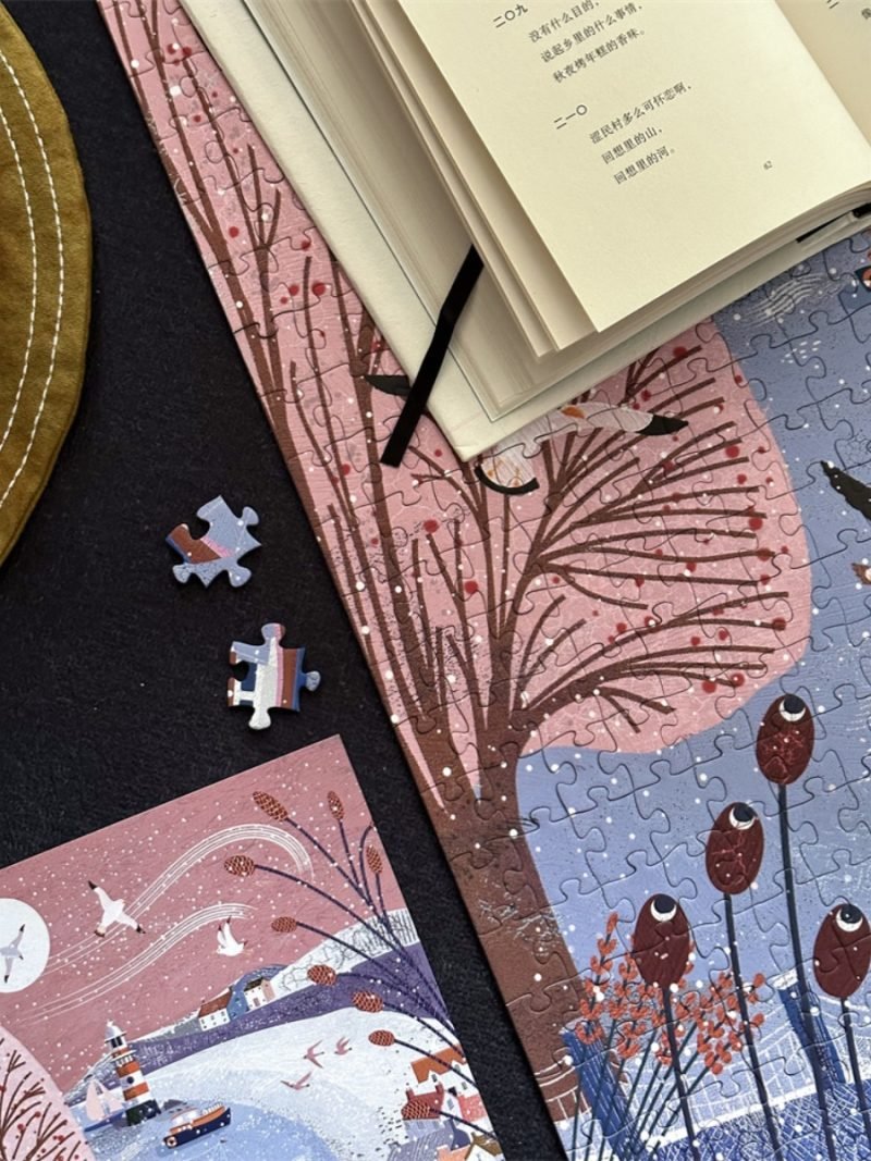 Ber-White Harbour Jigsaw Puzzle 500pcs