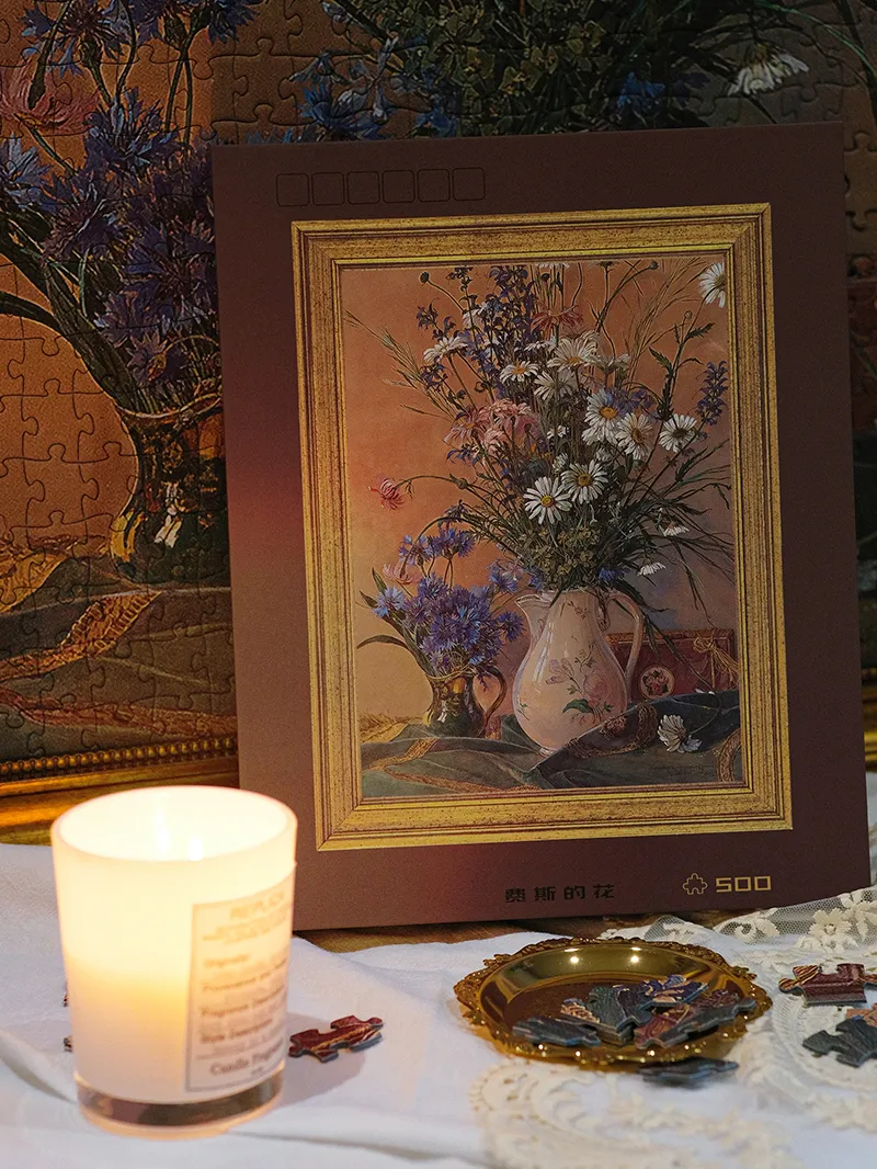 Wildflowers (4) Wildflowers Jigsaw Puzzle 500pcs-Gustav Feith-Ber Puzzle