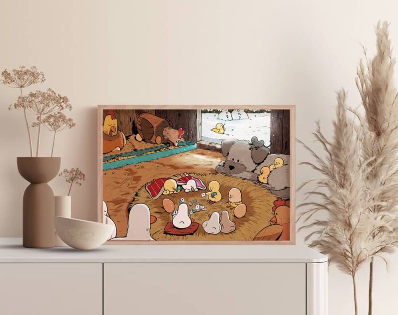 Winter Warm Nest Jigsaw Puzzle 500pcs-Soulpuzz Puzzle