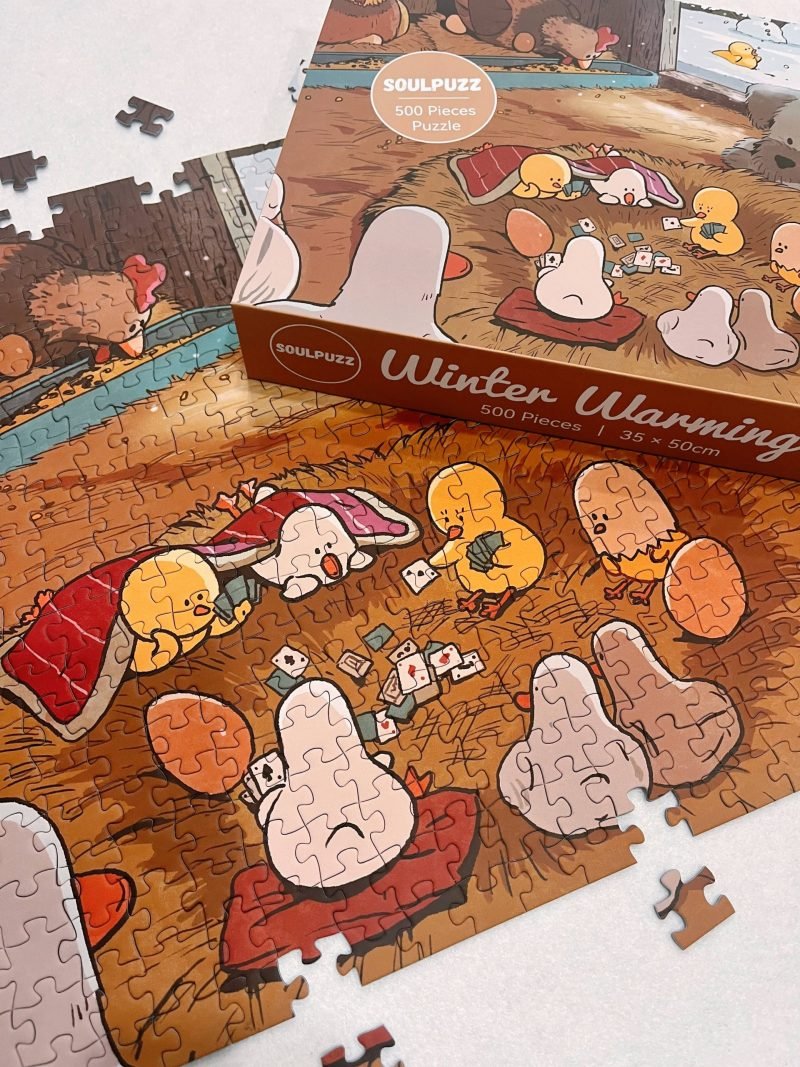 Winter Warm Nest Jigsaw Puzzle 500pcs-Soulpuzz Puzzle