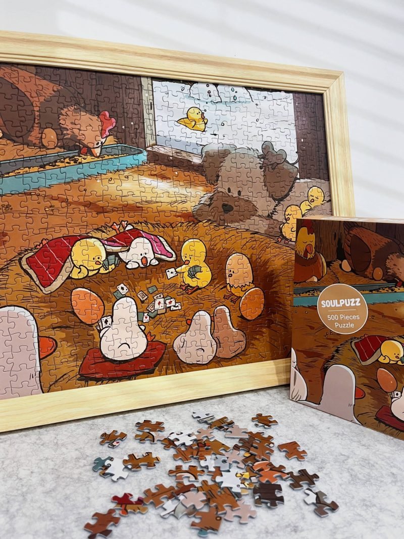 Winter Warm Nest Jigsaw Puzzle 500pcs-Soulpuzz Puzzle