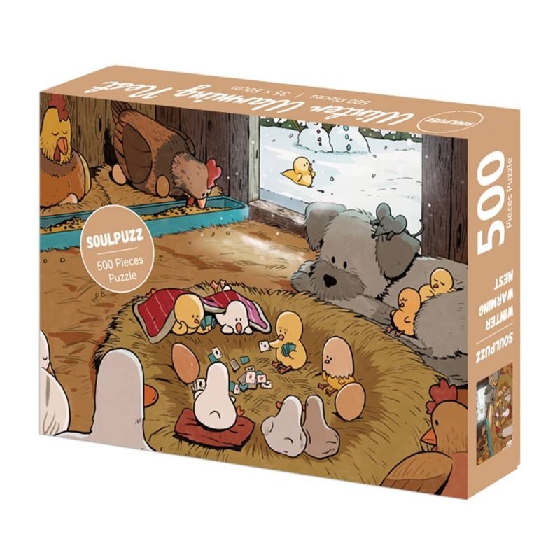 Winter Warm Nest Jigsaw Puzzle 500pcs-Soulpuzz Puzzle