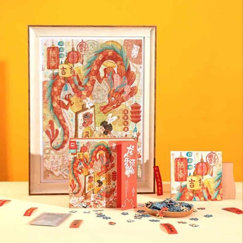 Vinlaa Puzzle-Year of Dragon 500 Piece Puzzle
