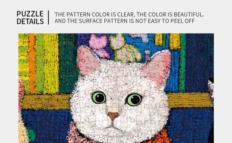 10003 Birthday Jigsaw Puzzle 1000pcs-Momibook-Cats Celebriting Birthday