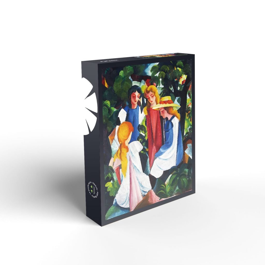 Lais Puzzle August Macke - Ragazza in Verde 1000 Pezzi
