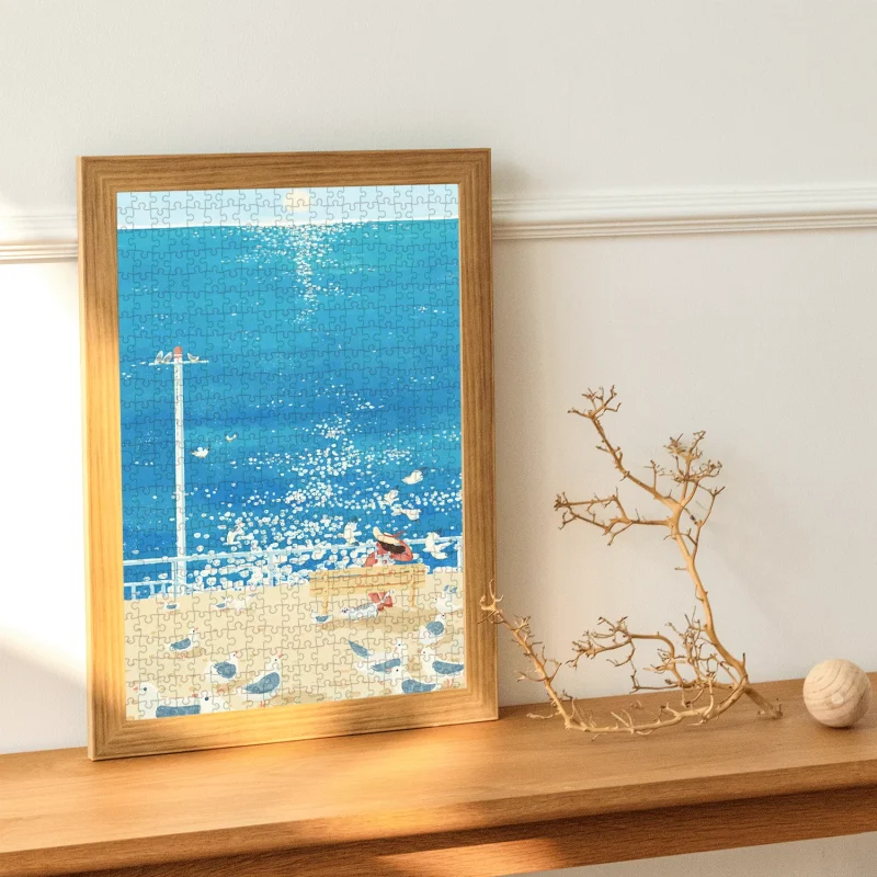 Kibifufu-Sunny Beach Jigsaw Puzzle 500pcs