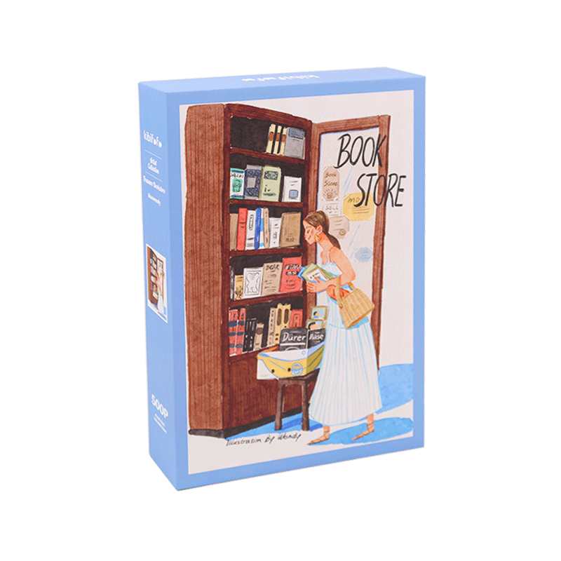 Kibifufu-Book Store Jigsaw Puzzle 500pcs