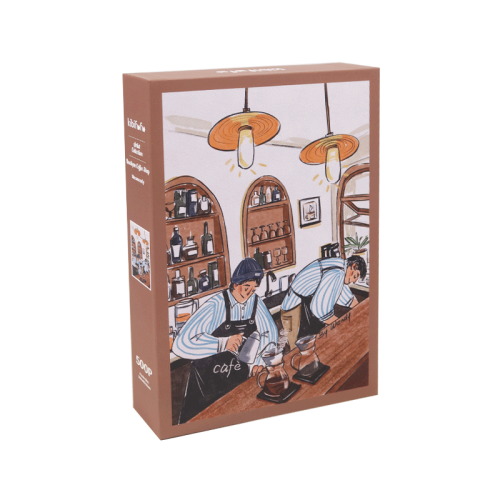Kibifufu-Cafe Jigsaw Puzzle 500pcs