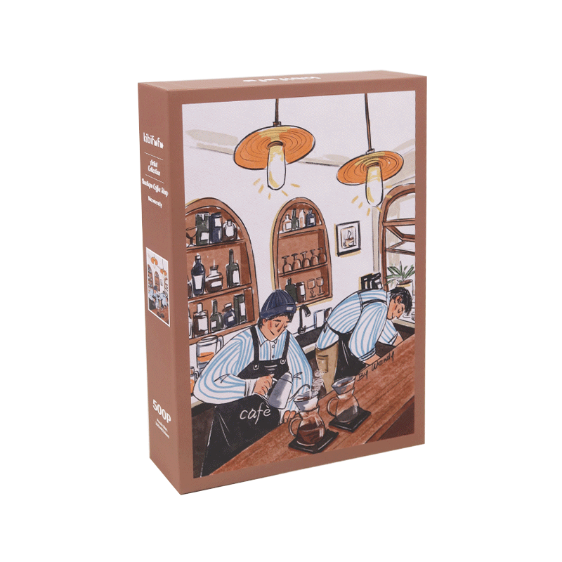 Kibifufu-Cafe Jigsaw Puzzle 500pcs