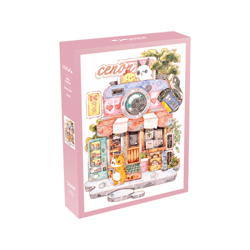 Kibifufu-Camera Shop Jigsaw Puzzle 500pcs