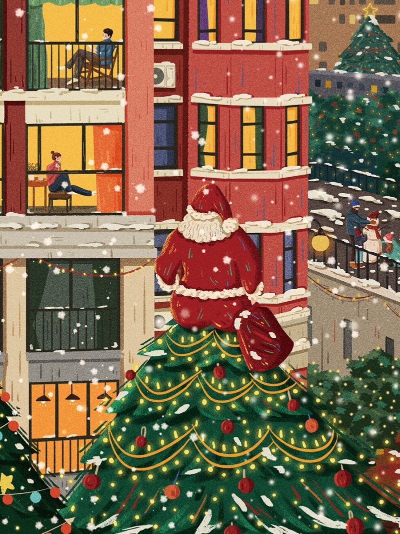 Kibifufu-Charming Christmas Jigsaw Puzzle 1008pcs