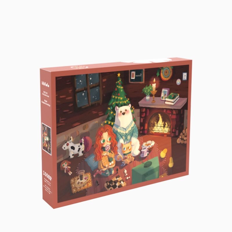 Kibifufu-Christmas Companion Jigsaw Puzzle 1008pcs