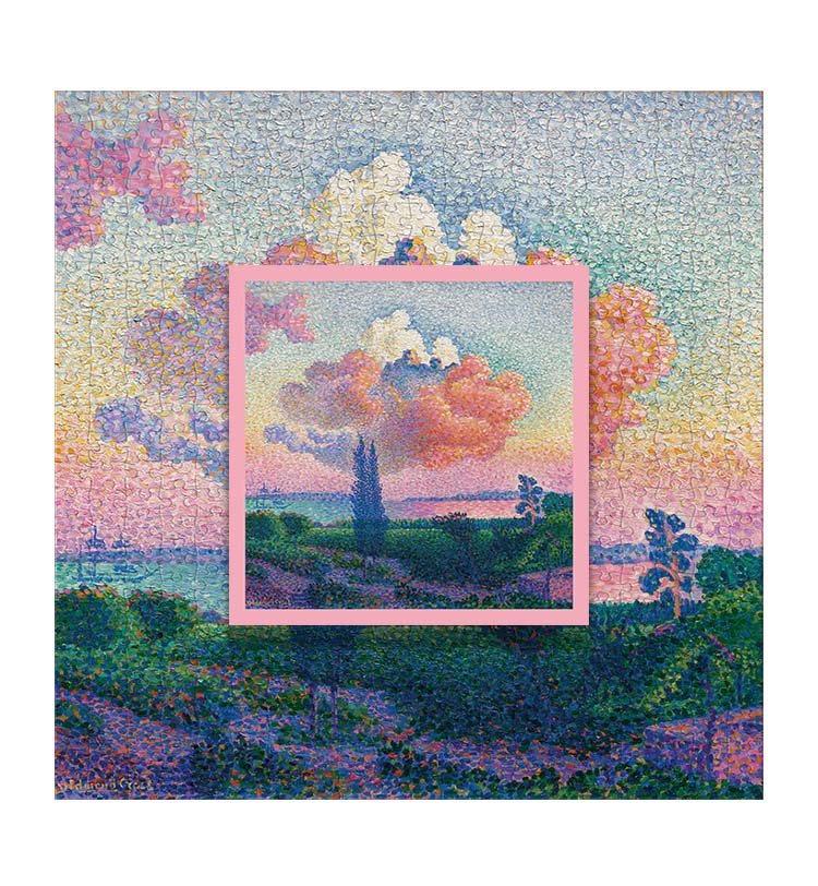 Kibifufu-Colorful Cloud Jigsaw Puzzle 500pcs