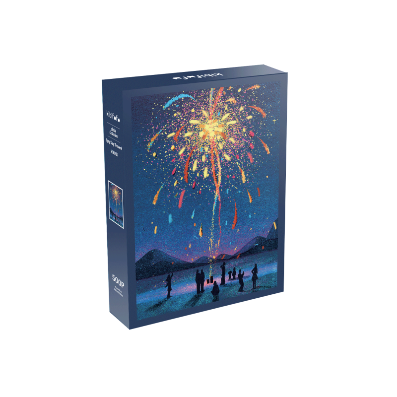 Kibifufu-Fireworks Jigsaw Puzzle 500pcs