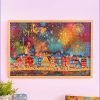Fluorescent Jigsaw Puzzle 1000pcs-Momibook-Fireworks Are Gorgeous
