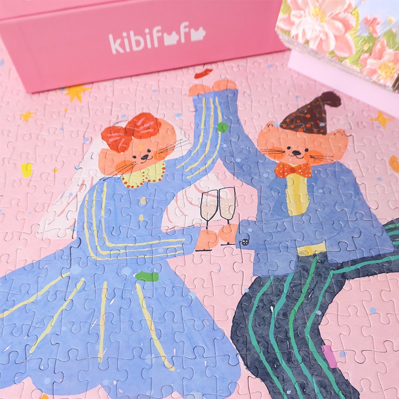 Kibifufu-Getting Married Jigsaw Puzzle 500pcs