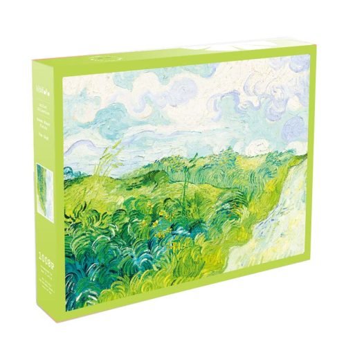 Vincent Van Gogh Puzzle-Green Wheat Fields-Kibifufu Jigsaw Puzzle 1008pcs