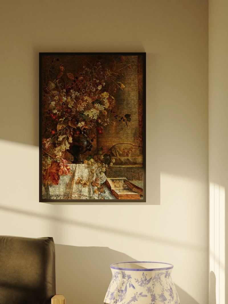 Kibifufu-Indian Summer Flowers Jigsaw Puzzle 500pcs