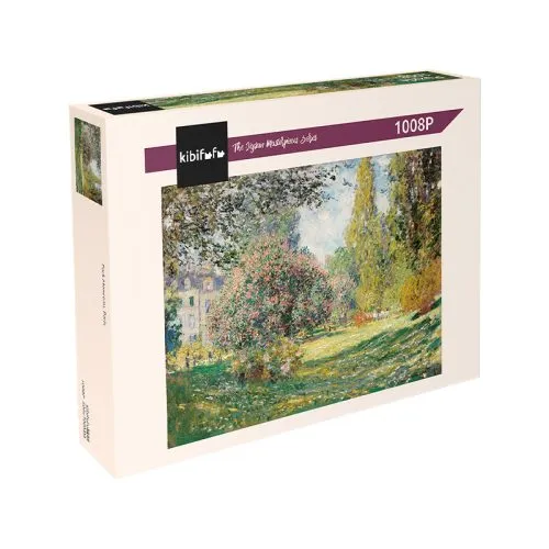 Kibifufu-Landscape The Parc Monceau Jigsaw Puzzle 1008pcs-Claude Monet