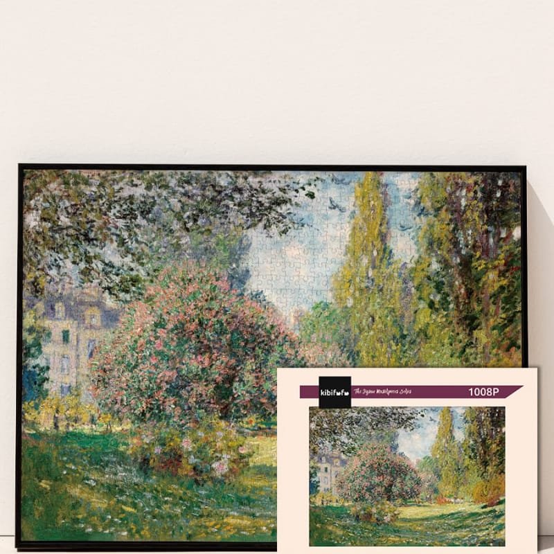 Kibifufu-Landscape The Parc Monceau Jigsaw Puzzle 1008pcs-Claude Monet