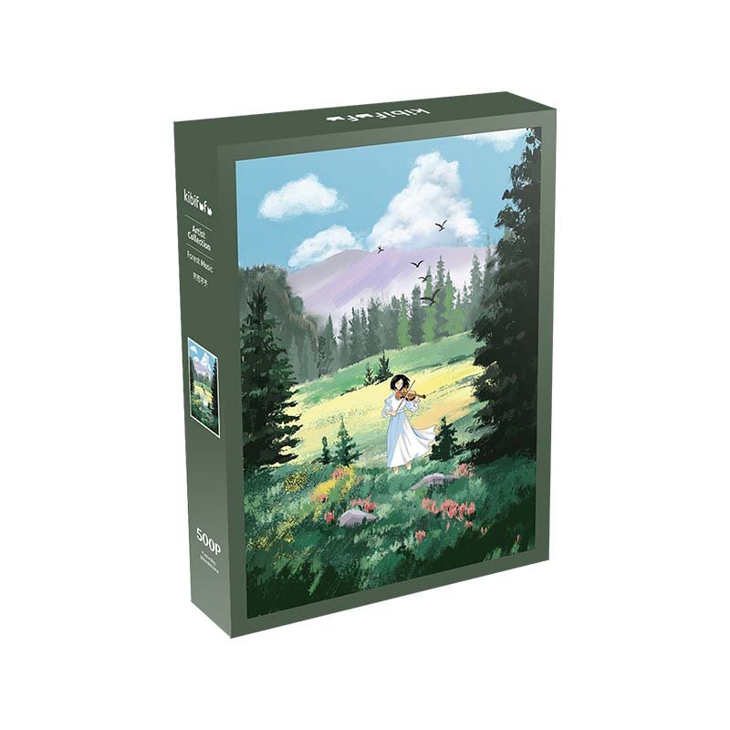 Kibifufu-Music of Forest Jigsaw Puzzle 500pcs