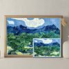 Olive Trees with the Alpilles (3) Vincent Van Gogh Jigsaw Puzzle 500pcs-Olive Trees with the Alpilles-Kibifufu