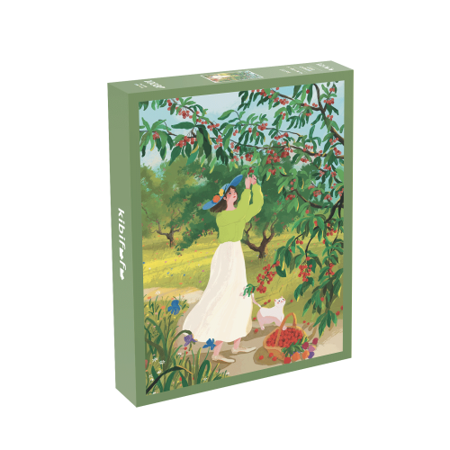 Kibifufu-Picking Cherrys Jigsaw Puzzle 1008pcs