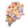 Random Cut Jigsaw Puzzle Purple Flowers 520pcs-Kibifufu