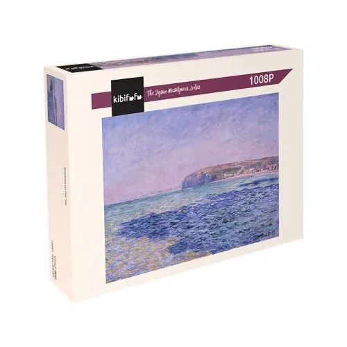 Kibifufu-Shadows on the Sea The Cliffs at Pourville Jigsaw Puzzle 1008pcs-Claude Monet