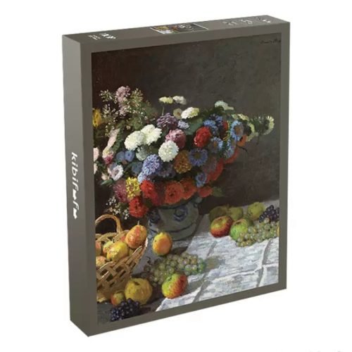Kibifufu-Still Life with Flowers Jigsaw Puzzle 1008pcs-Claude Monet