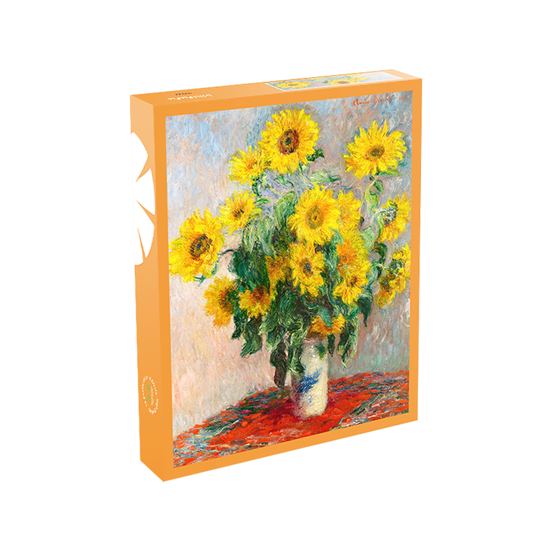 Kibifufu-Sunflowers Jigsaw Puzzle 1008pcs-Claude Monet