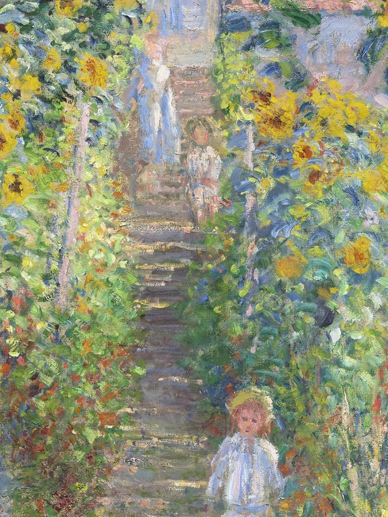 Kibifufu-The Artist's Garden at Vetheuil Jigsaw Puzzle 1008pcs-Claude Monet