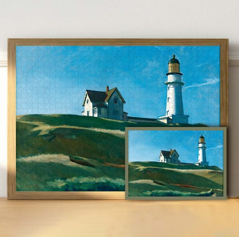 The Lighthouse Hill (1) Kibifufu-The Lighthouse Hill Jigsaw Puzzle 1008pcs-Edward Hopper