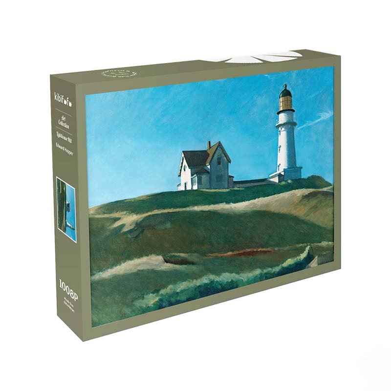The Lighthouse Hill (2) Kibifufu-The Lighthouse Hill Jigsaw Puzzle 1008pcs-Edward Hopper