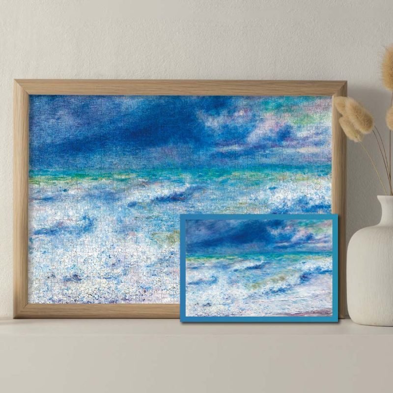 The Seascape By Renoir (1) Kibifufu-The Seascape Jigsaw Puzzle 500pcs-Pierre Auguste Renoir