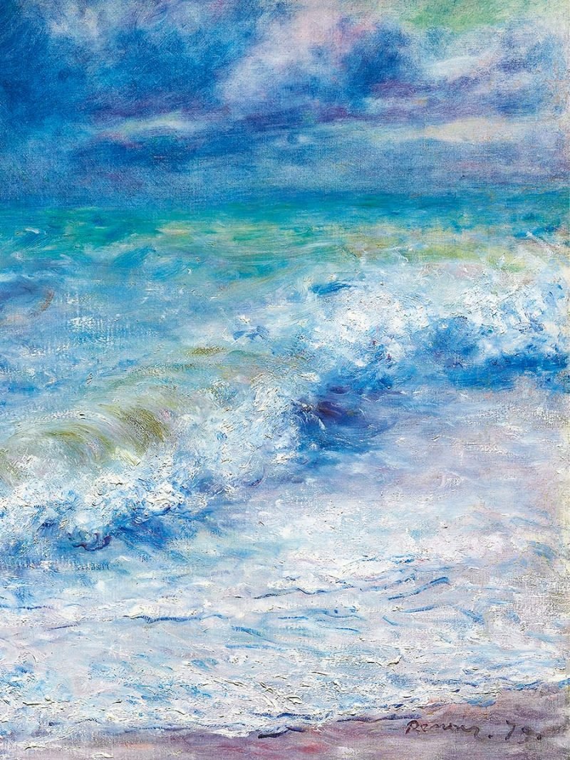 The Seascape By Renoir (3) Kibifufu-The Seascape Jigsaw Puzzle 500pcs-Pierre Auguste Renoir