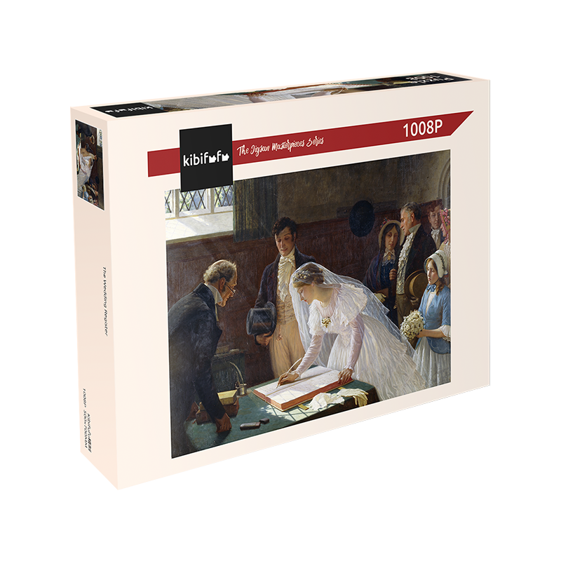 Kibifufu-The Wedding Register Jigsaw Puzzle 1008pcs-Edmund Blair Leighton