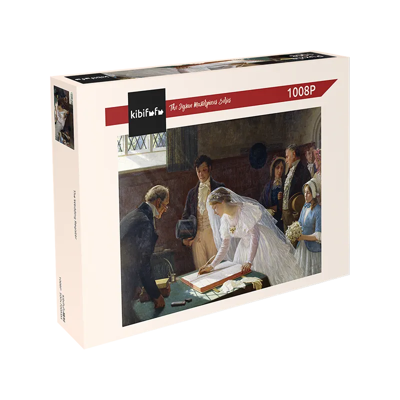 Kibifufu-The Wedding Register Jigsaw Puzzle 1008pcs-Edmund Blair Leighton