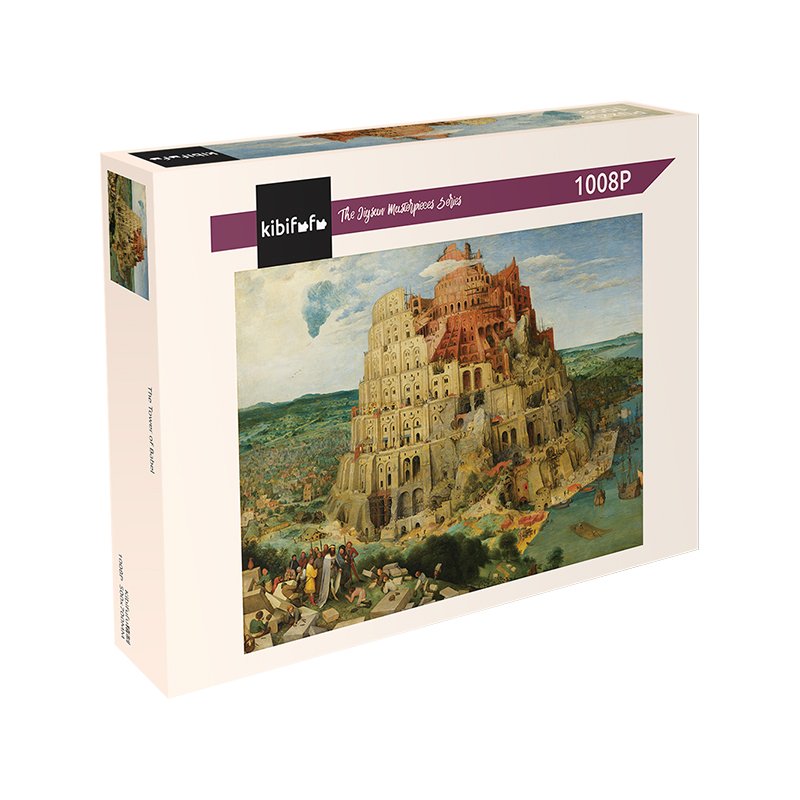 Tower of Babel (3) Kibifufu-Tower of Babel Jigsaw Puzzle 1008pcs