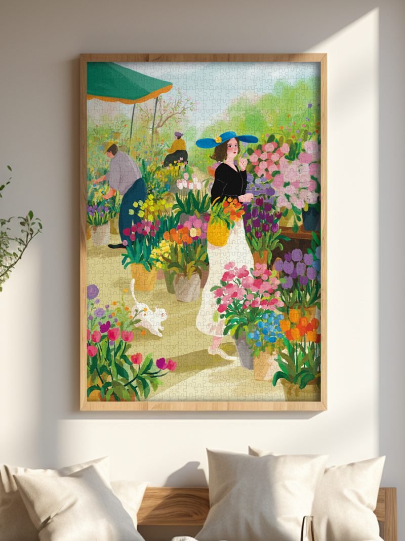 Tulip Jigsaw Puzzle (2) Kibifufu-Tulip Jigsaw Puzzle 1008pcs