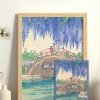Discontinued-Kibifufu-Wisteria at Kameido Jigsaw Puzzle 1008pcs-Hasui Kawase