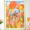 Castle in Flowers Jigsaw Puzzle 1000pcs-Momibook