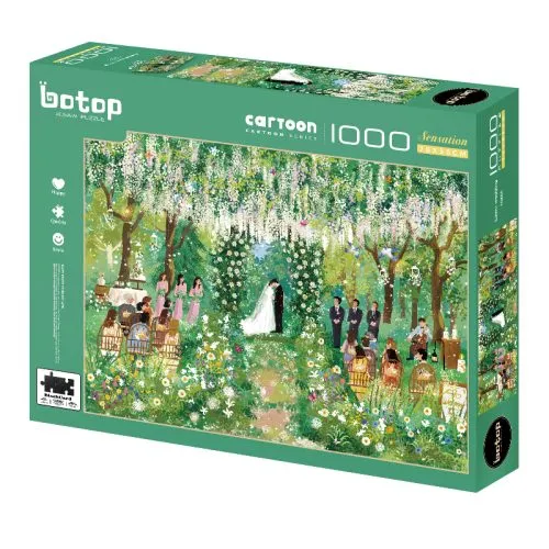 1000pcs Jigsaw Puzzle-Botop-Lawn Wedding