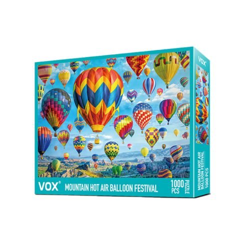 Mountain Hot Air Balloon Festival Jigsaw Puzzle 1000pcs-Vox Puzzle