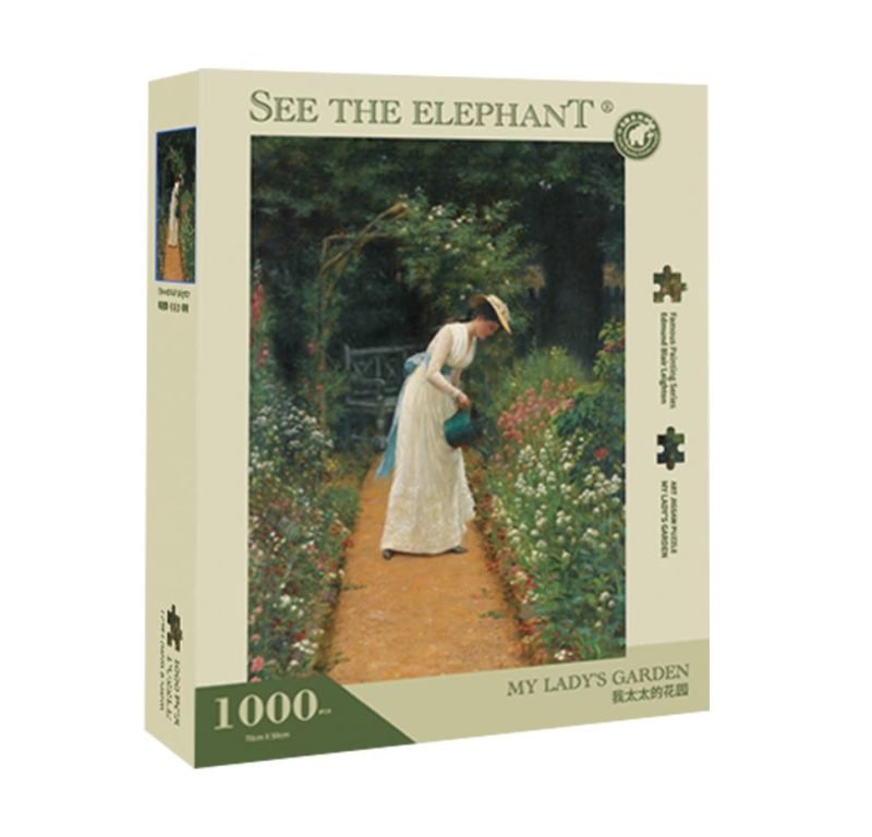 My Lady's Garden Jigsaw Puzzle 1000pcs-See the Elephant